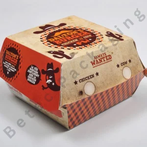 Custom Burger Boxes
