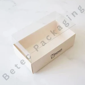 Custom Clear Lid Boxes