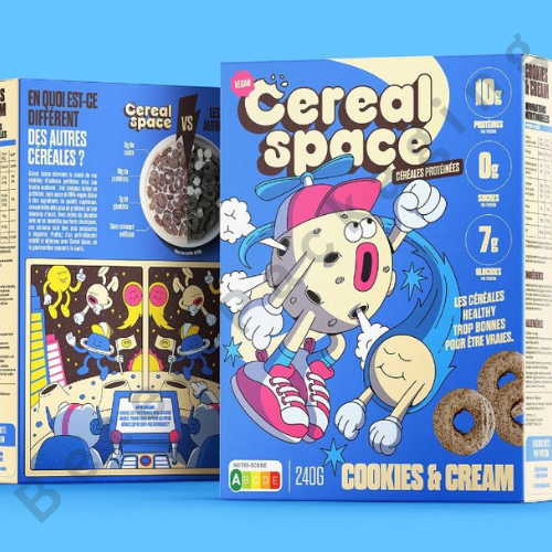 Custom Colorful Cereal Boxes