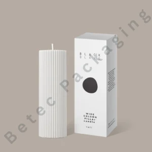 Custom Pillar Candle Packaging
