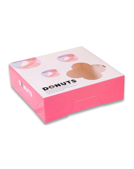 Custom Pink Donut boxes
