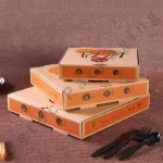 Custom Brown Pizza Boxes