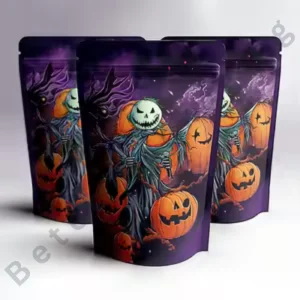 Custom Halloween Mylar Bags