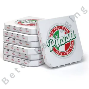 Custom White Pizza Boxes