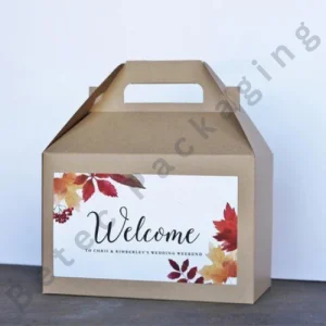 Custom Kraft Gable Boxes